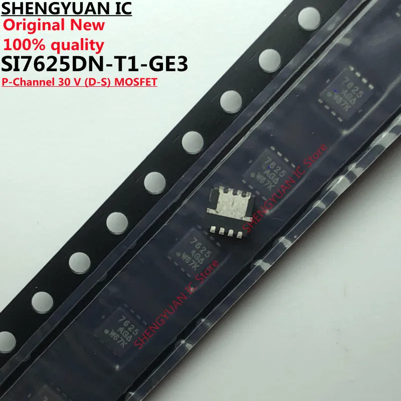 10 pièces/lot SI7625DN-T1-GE3 7625 SI7625DN-T1 SI7625jazz SI7625 P-Channel 30 V (D-S) MOSFET 100% nouveau importé original