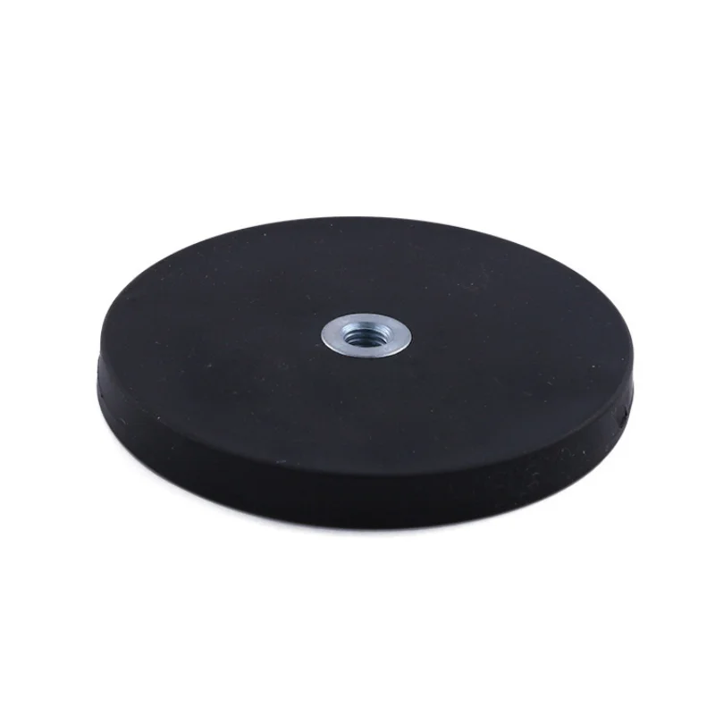 2Pcs 43mm/66mm/88mm M4/M6/M8 Internal Thread Magnetic Base Mount Bracket Clamp LED Work Light Bar Holder SUV Offroad