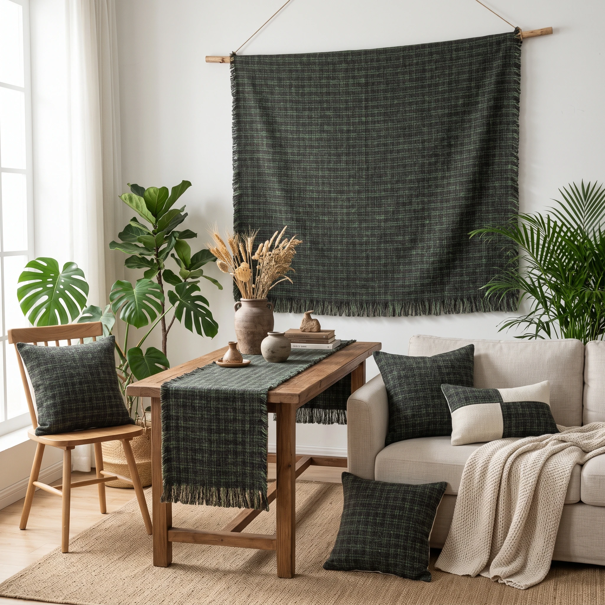 Slow Craft Retro Bosgroene Rui - Home Textiles Premium recensie en prijs