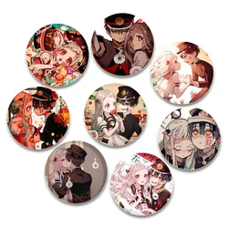58mm Leuke Yashiro Nene Hanako-kun Broches Japanse Anime Pictogrammen Emaille Pin Badge Rugzak Kraag Revers Sieraden Accessoire geschenken