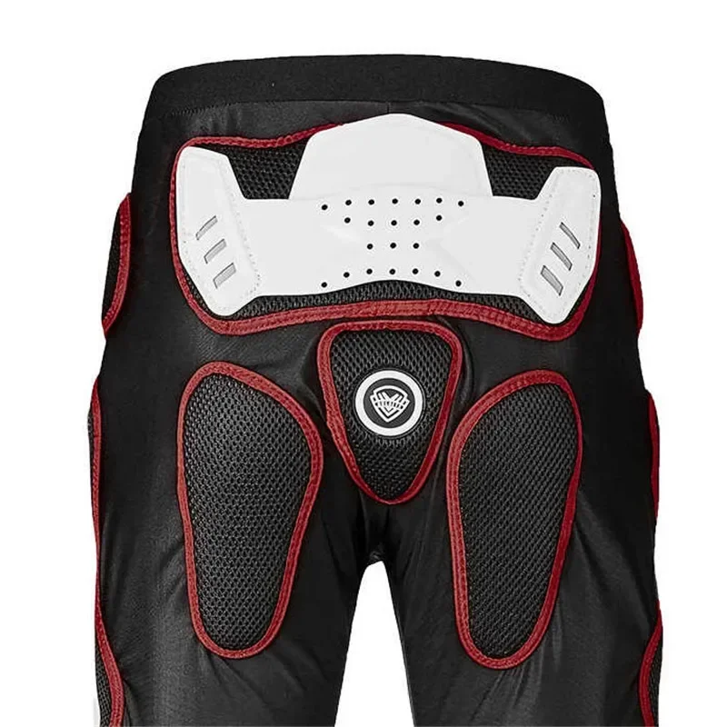 MOTORPOOL Motorcycle Motocross Pants Long Short Armor Motorcycle Pants Ski Skating Cycling With Protective Gear Hip Protector