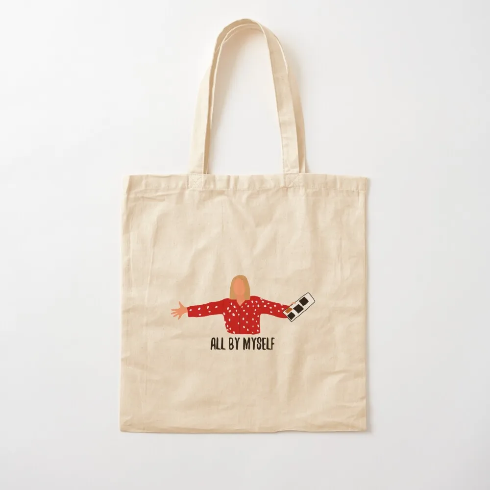 All By Myself Tote Bag hand bags Women's beach bags shopping trolley bag Women bags