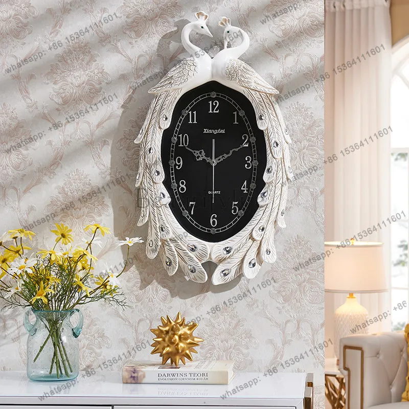 Best Sellers Vintage Chinese Style Wall Clocks Aesthetic Simple Design Luxury Clock Wall Creative Fashion Reloj De Pared Ornamen