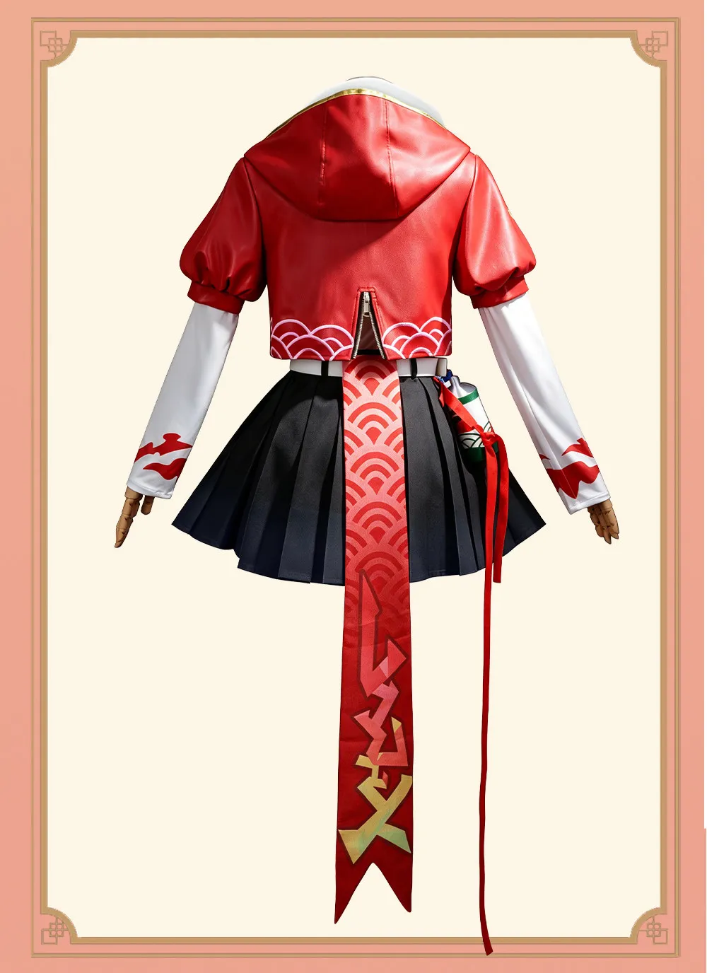 

Game Honkai Star Rail Rappa Cosplay Costume Halloween Christmas Role Playing New XS-3XL Women Hooded tops skirt hat prop Outfit