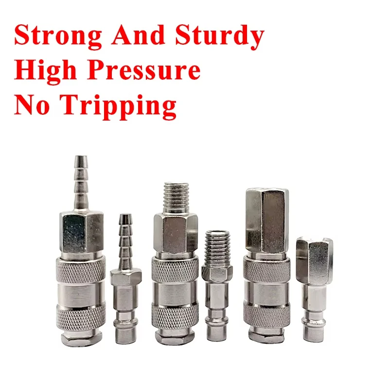 1 Set Pneumatic Quick Connect European Style PH Type Air Pipe Joints Coupling Compressor Accessories Rapidities Air Hose Fitting