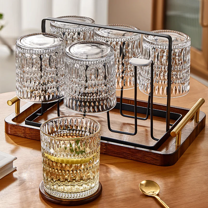 

Household large-capacity relief glass