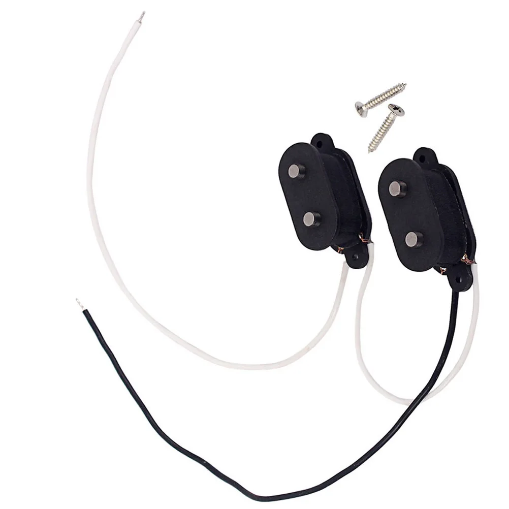 

1 set 1 Set Bass Pickup 4 String Humbucker Black High Output Warm Tone Sustain Distortion Replacement For Electric Bass Guitar