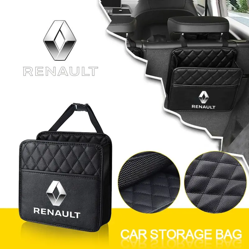 Sac de Rangement Multifonction pour Arrière de Siège de Voiture, Suspension pour Renault Clio 4, décennie k2, Megane 2, 3, Duster, Scenic 2, Logan