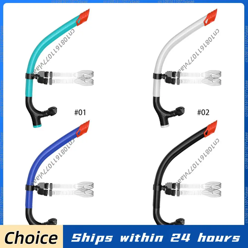 

Swim Snorkel for Training Swimming Front Dry Snorkel Lap Swimming Diving Snorkeling Semi-Dry Snorkel for Pool Open Water