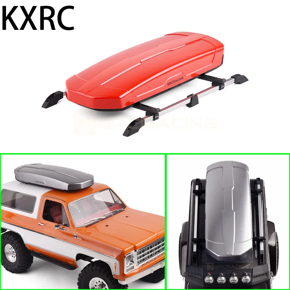 

Simulated Roof Luggage Box Refit Suitcase for 1/10 RC Crawler Car Traxxas TRX4 Defender AXIAL SCX10 90046 RC4WD D90 D110 Parts