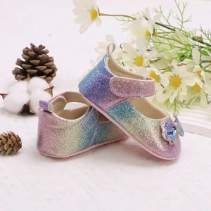 أحذية لامع لطيفة للأطفال الصغار ، القوس الخيالي ، أحذية خطوة غير رسمية للبنات ، خفيفة الوزن وغير قابلة للانزلاق ، مناسبة للارتداء اليومي والعطلات أعلى 8 مبيعات خيالية لطيفة - رقم 6