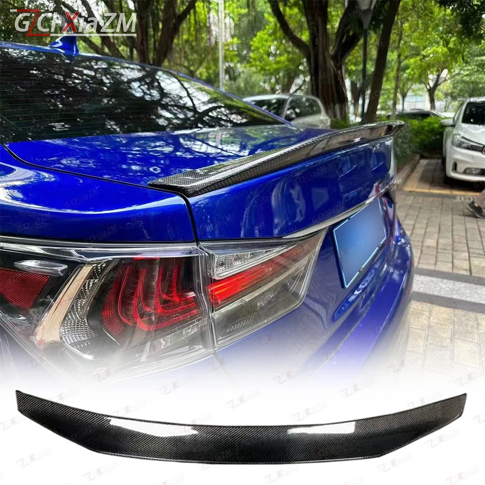 For LEXUS GS GS200 GS300 GS450h GS350 GS-F GS200t 12-17 Car Rear Trunk Tail Wing Body Kit Accessories Real Carbon Fiber Spoiler view 3