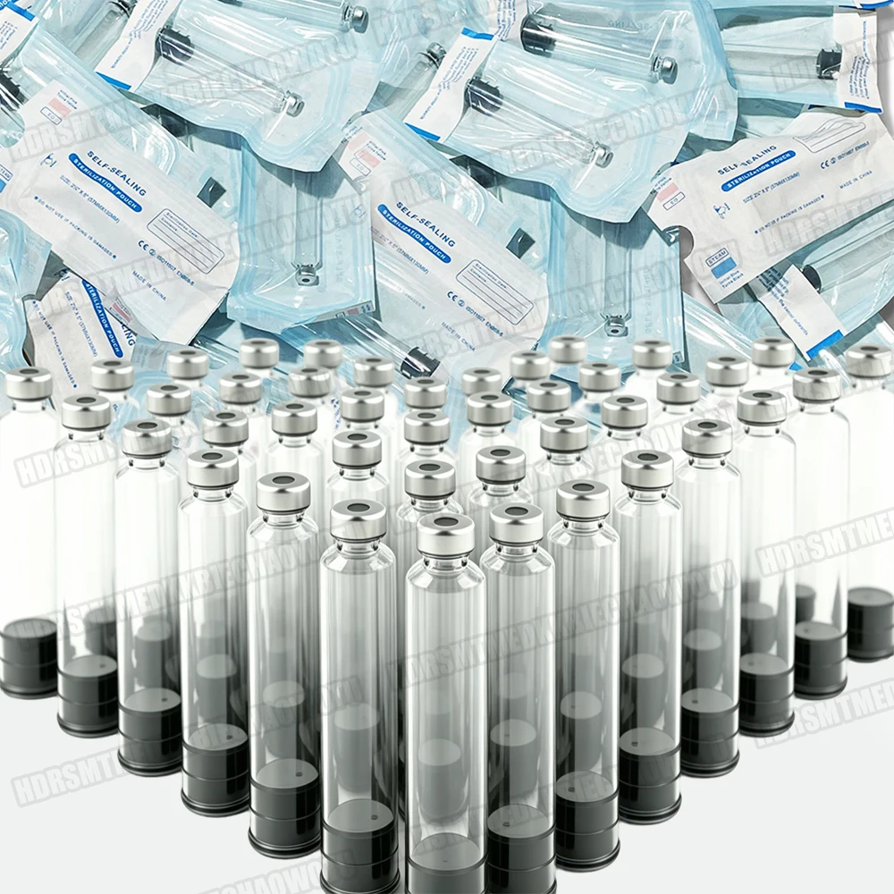 

10/50/200pcs Sterile Independent Packaging Insulin Cartridges Cassette Bottle 3ml Insulin Injection Sleeve Medical Aesthetics