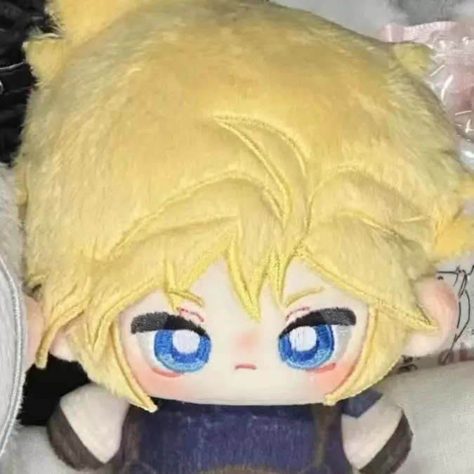 10cm  Game Cloud Strife Sephiroth Plush Doll Mini Starfish Body Plushies Pendant Cosplay Anime Keychain Stuffed Toy Figures Gift
