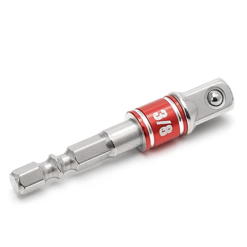 

3 Pcs Power Screwdriver Driver Socket Bit Adapter Drill 1/4" 3/8" Shank