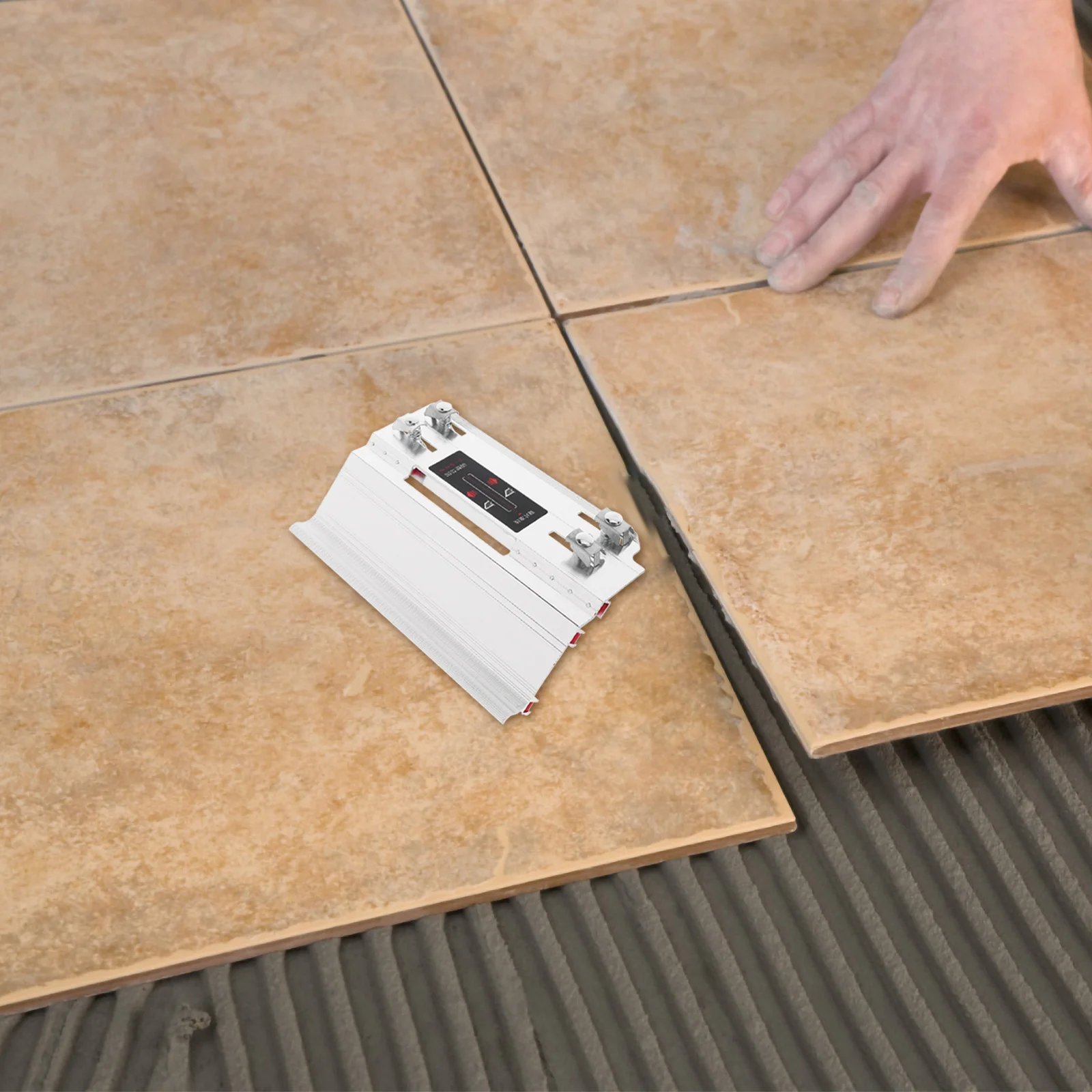 إطار شطب للبلاط بزاوية 45 درجة، مادة سبائك الألومنيوم، أدوات بلاط مصنوعة بحرفية جيدة تدوم طويلاً