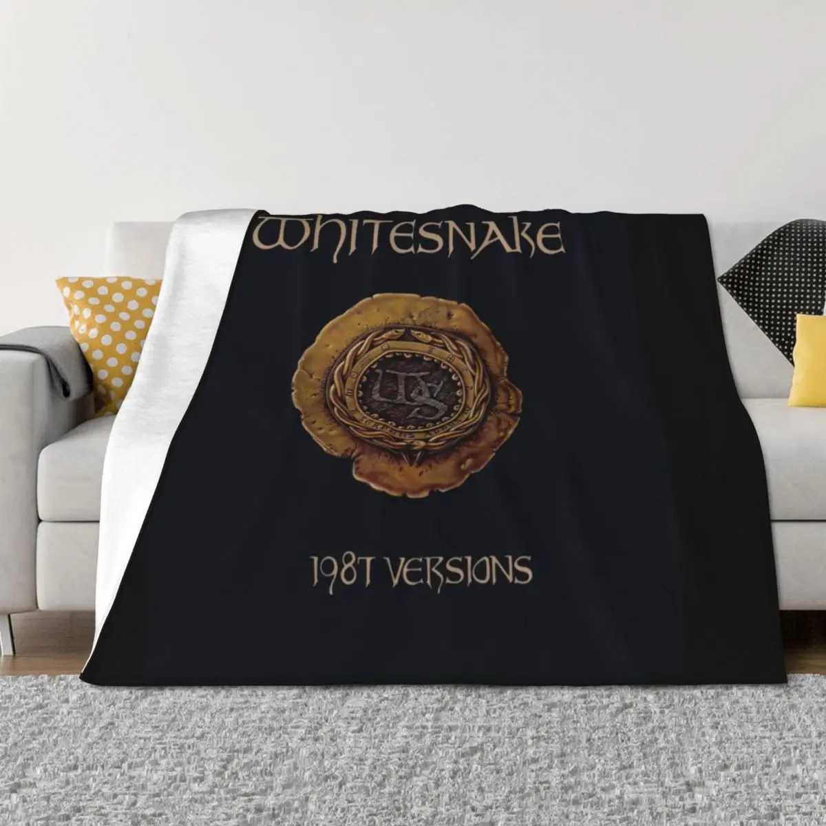 

Whitesnake 1987 versions Throw Blanket Travel valentine gift ideas Decorative Throw sofa bed Blankets
