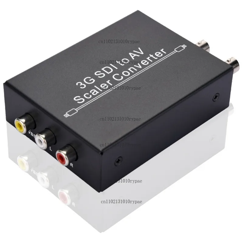 Broadcast-grade high-definition SDI to AV+SDI converter. Supports HD 1080P local SDI output. Also compatible with HD/3G-SDI.