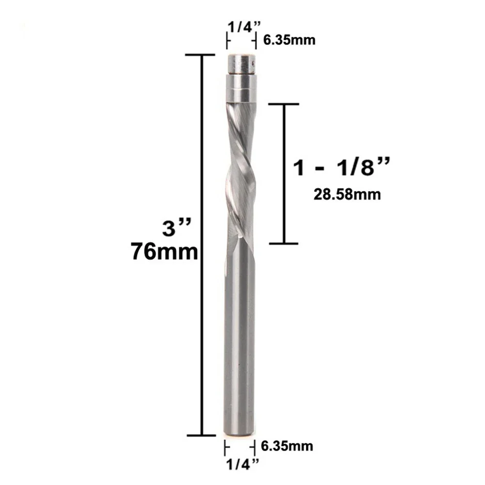For Plywood Plastic Laminates And Nonferrous Metals Router Bit Flush Trim Bits Down Cutter up Cutter Router Bit