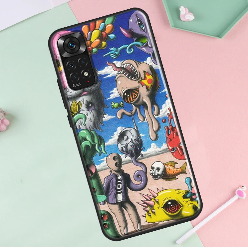 Indie Hippie Art For Redmi Note 12 Pro Plus Cover For Redmi Note 10 8 9 11 Pro 12S 11S 10S 9S 9C 10C 12C Case