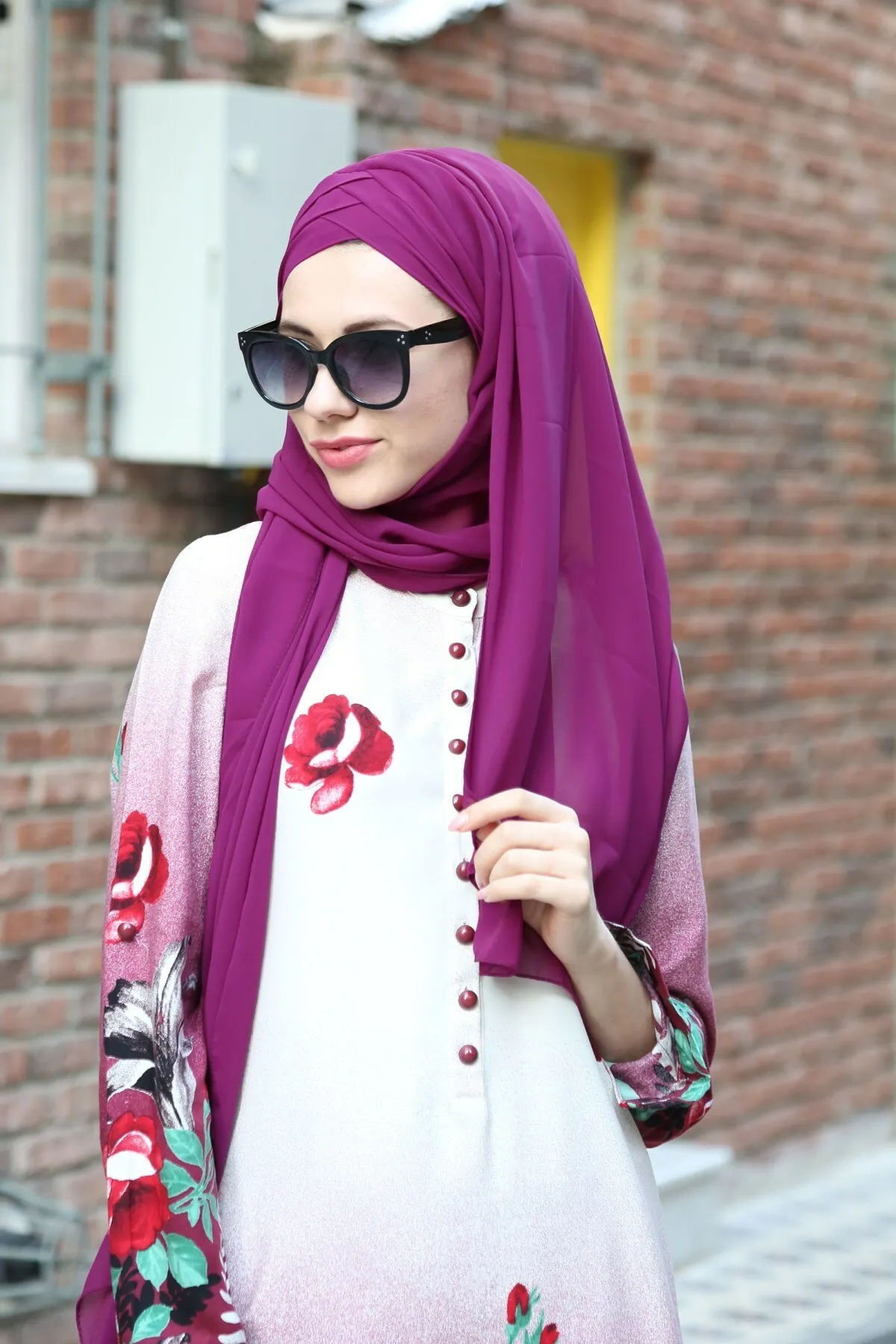 Female Gusset Wrap Scarf Modern Islamic Muslim Women 'S Head Scarf Hijab for Women Islamic Hijab scarf Turbans Bayan