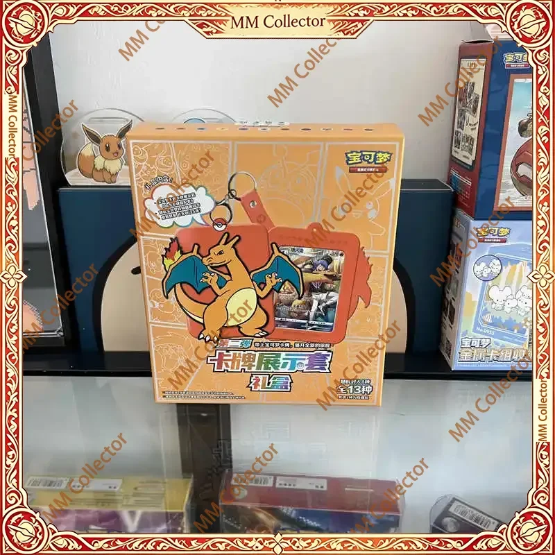 

In Stock Original Chinese PokéMon Ptcg Card Protection Display Set Gift Boxes Blind Boxes Random 13 Styles Collectible Toys Gift