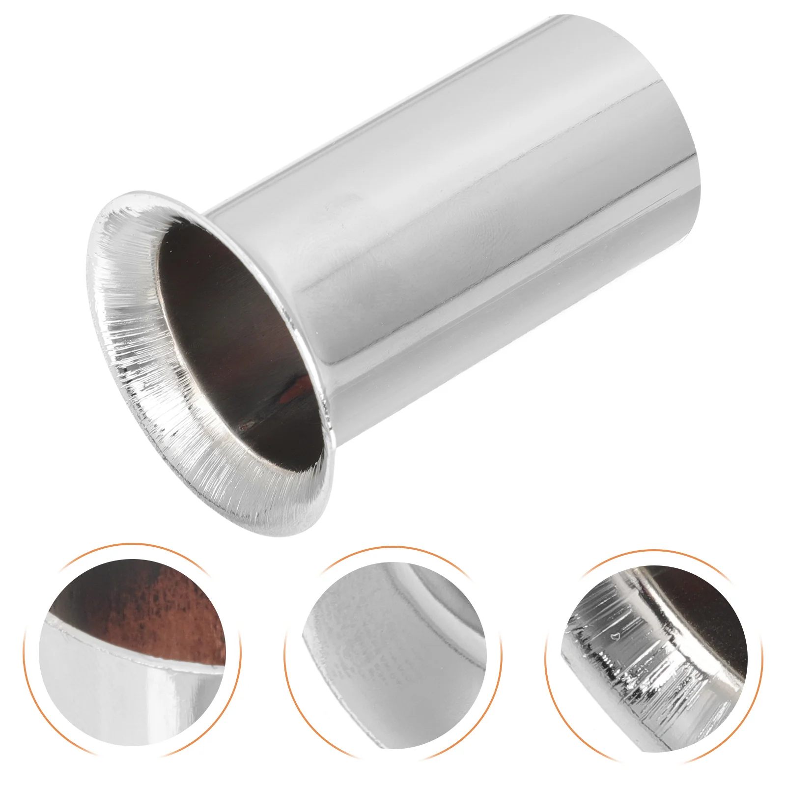 10 قطعة الثريا الكريستال التشفيه كم الحديد أنبوب المصباح ل الثريا استبدال الإضاءة اكسسوارات غطاء قاعدة لمبة