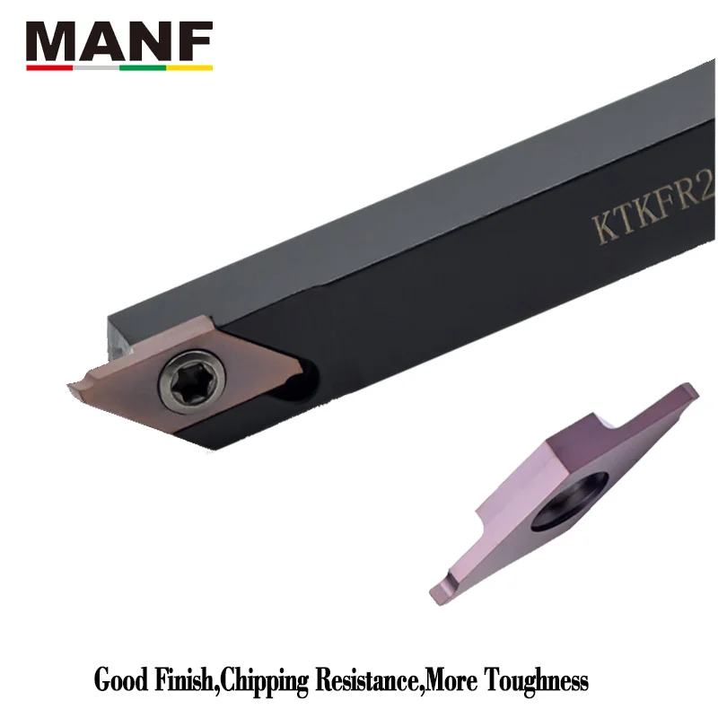 MANF ตัด-ร่องใส่ TKF16R050-S-เครื่องกลึง CNC การประมวลผลสแตนเลส Ceented คาร์ไบด์ขนาดเล็กอะไหล่การกลึง