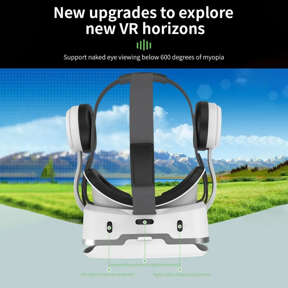 Convenient Comfortable Ultra-Light Virtual Reality Goggles 2 Colors 3D Glasses 100-Degree Viewing Angle Game Accessories