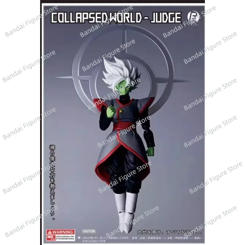 En Stock SHF RE reencarnación Doomsday Judgment Fusion Zamasu resina pelo que fluye accesorio para el cabello bolsa modelo juguete colección regalo