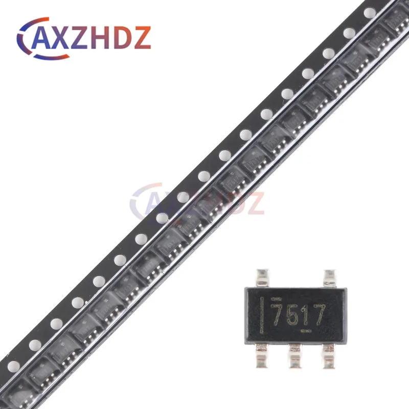 

10PCS UCC27517DBVR UCC27517 7517 SOT23-5 SMD Single-Channel High-Speed Low-Side Gate Driver IC Chip