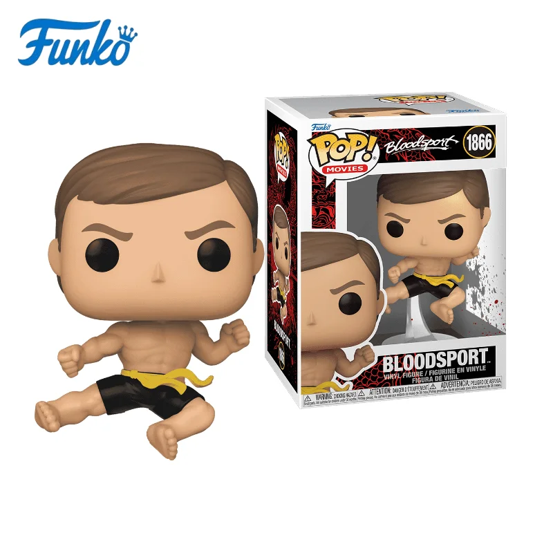 

Funko Pop Genuine Original - "Bloodsport" (Movie) Frank Dux Peripheral Figure, Trendy Toy, Decorative Figurine & Gift