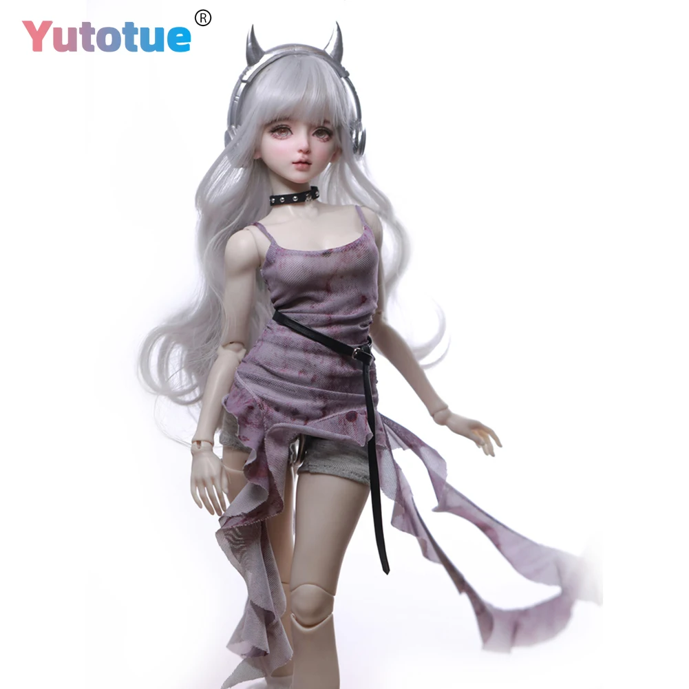 

YUTOTUE 1/4 BJD кукла ПВХ кукла ручная роспись макияж модная одежда обувь полный комплект женская кукла игрушка реалистичная