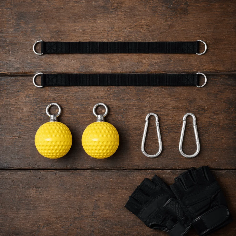 6pcs Non Slip Pull Up Grips Ball Hold Design Exerciser Grip Hand Grips Durable Material Climbing Grips Fitness Exercise