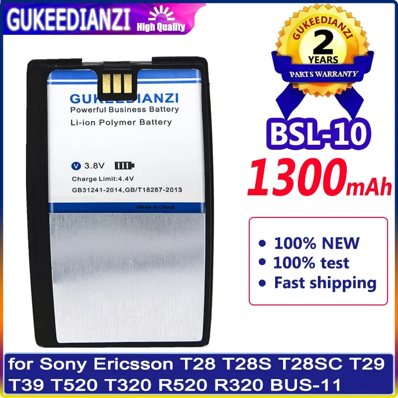 BSL-10 BUS-11 Mobile Phone Batteries For Sony Ericsson T202 T20S T20e T20sc T28 T28s T28SC T28sc T29sc T39 T65 T66 T68 T68ie