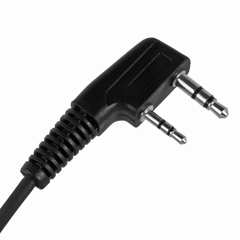2-pin V3 V6 V8 Bluetooth Helmet Finger PTT Mic Headset Connenting Separation Cable for Kenwood Baofeng UV-5R UV-82 GT-3 CB Radio - Image 4