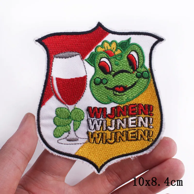 2026 Nederland Oeteldonk Carnaval Patches DIY Ijzer Op Patches Voor Kleding Nederland Carnaval Oeteldonk Patches Op Kleding