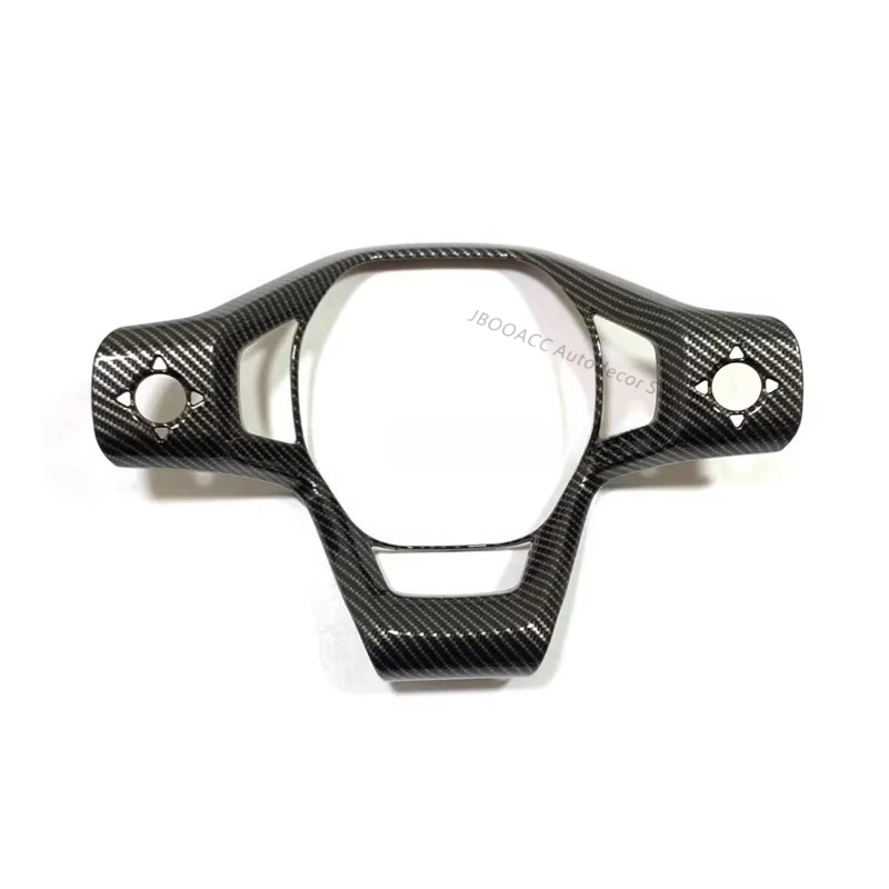 ‌For Avatr 12 07 06 Car Steering Wheel Button Panel Sticker ABS Carbon Fiber Look Steering Wheel Trim Cover Decor Frame Interior