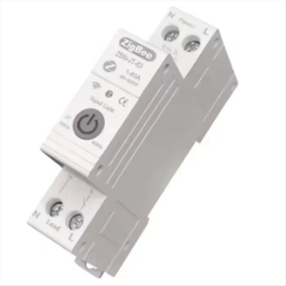 RABIT DTD3-Tuya ZigBee Smart Circuit Breaker with Reclosing Timer Meter KWH Monitor Overload Protect for Zigbee