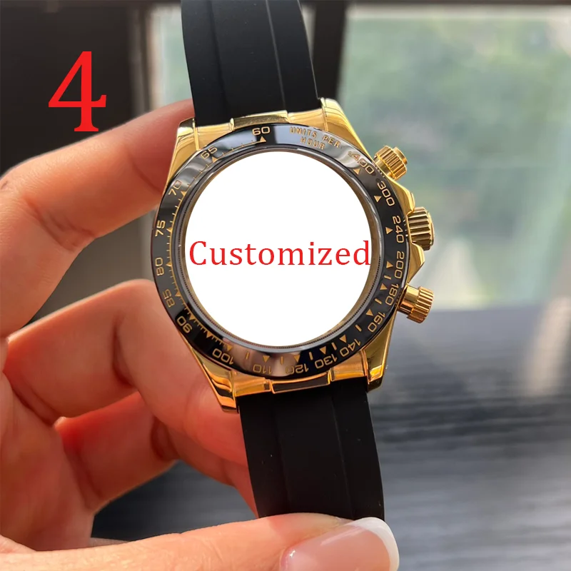 2025 Men's Watch New White Plate Steel Ceramic Ring Automatic Movement Mechanical Movement Fashion Watch Can Be Customized