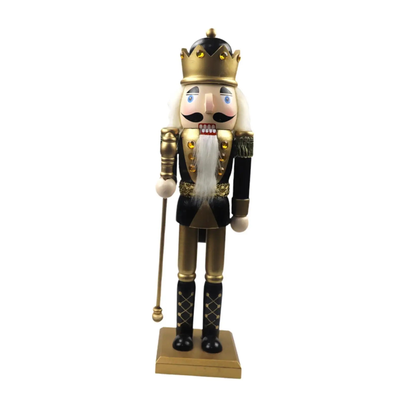 Christmas Nutcracker Figurine Christmas Decoration Nutcracker Figures Puppet for Festival Table Centerpiece Desk Cabinet Party