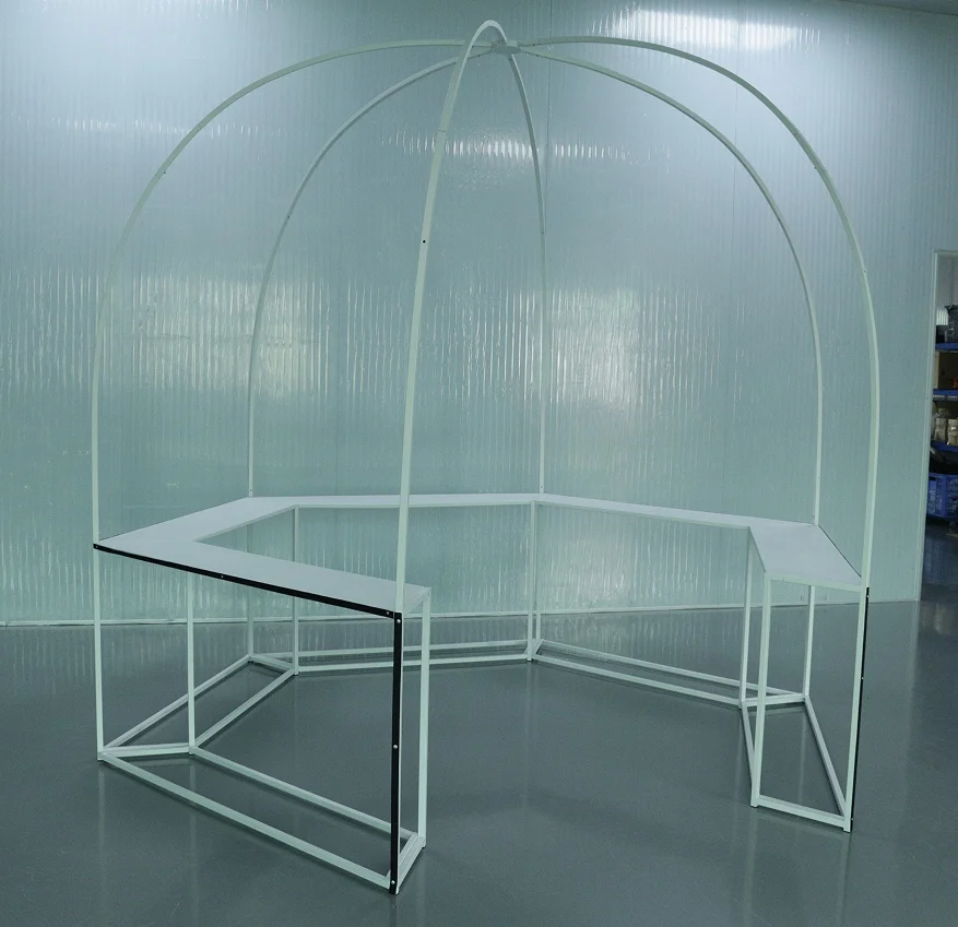 qm-Hot Sale Dome Kiosk Tents Trade Show Hexagon Promotional Collapsible Booth Kiosk Tent！