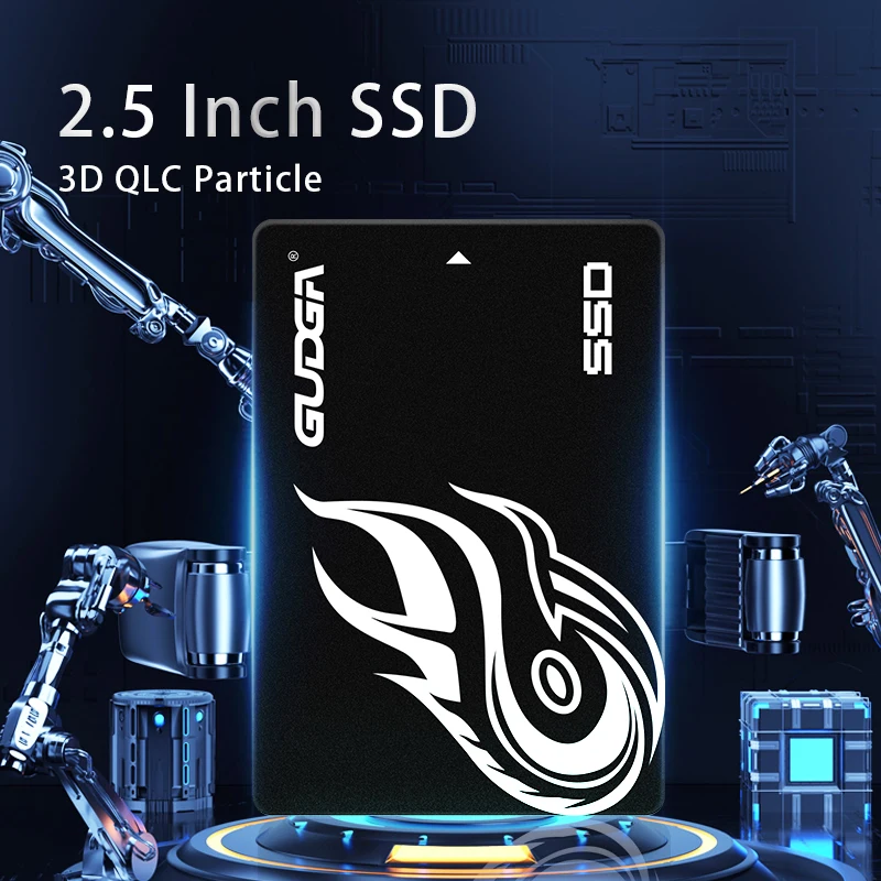 GUDGA SSD SATA 4TB 2TB 1TB 2.5 inch High Speed Internal Sata 3 Internal Solid State Drive 500MB/s HDD For Laptop Micco Computer