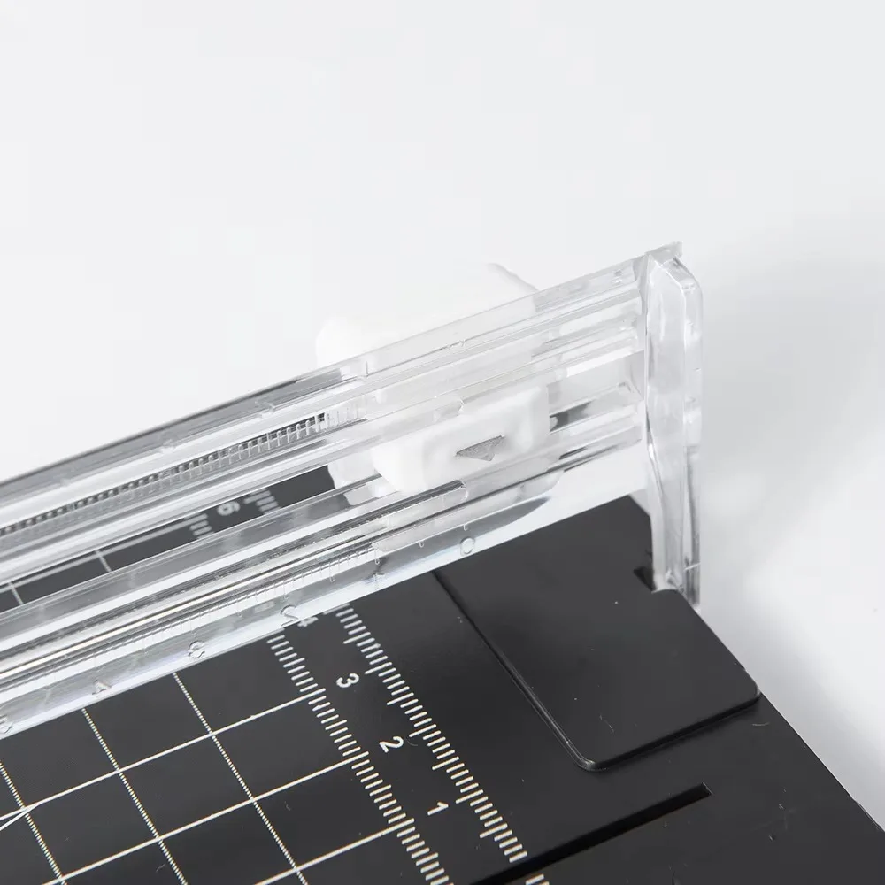 Manual A4 Paper Cutter Bidirectional with Pull-out Ruler A4 Paper Cutting Guillotine Cutting Mat Machine