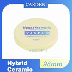 Vasden Hybrid Ceramic Disc Monochromatic Resin-composite Blocks for Dental CAD/CAM Application