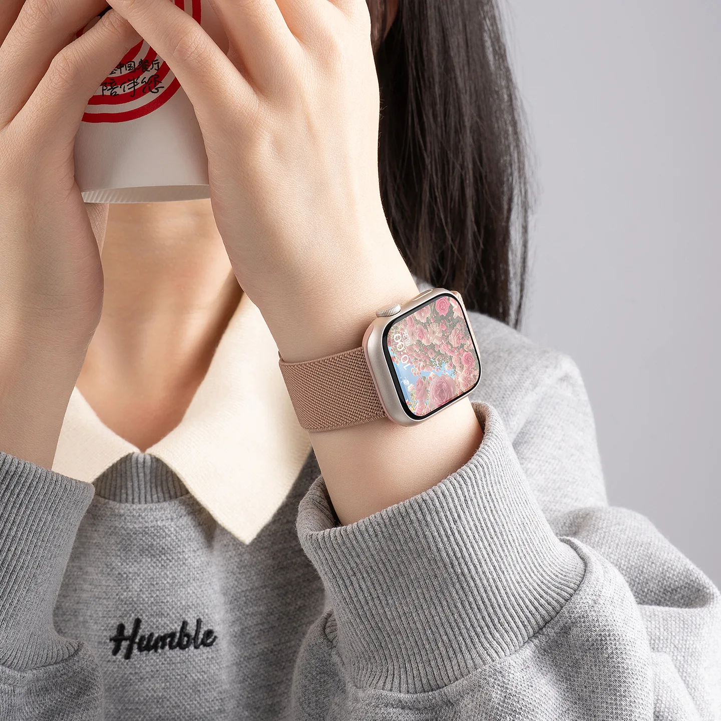 

Nylon Loop Strap for Apple Watch Band S10/11 46mm 42mm 49mm 41mm 45mm Smart Belt Bracelet for IWatch Ultra 49mm 9/8/7