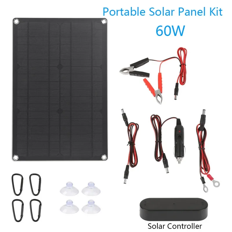 60W Portable Solar …