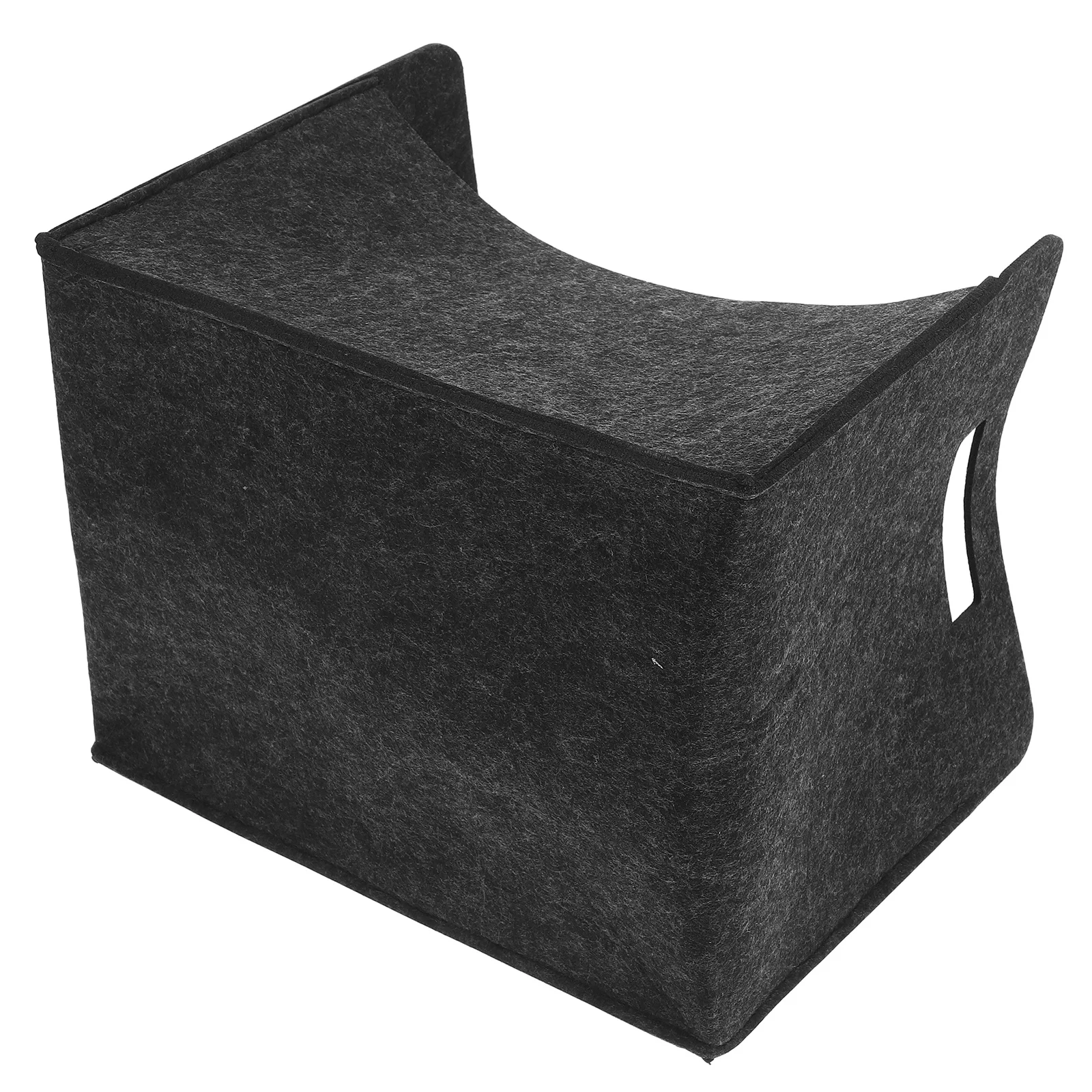 

Felt Storage Basket Collapsible Handles Organizing Books Magazines Laundry Basket Office Storage Bin Book Baskets