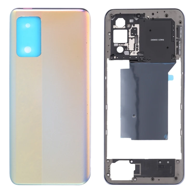 

For OPPO Realme GT Neo RMX3031 Middle Frame Bezel Plate + Battery Back Cover