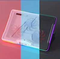 AJAZZ RGB Gaming Laptop Cooling Stand AJAZZ ANC160 Ultra Quiet Fan Adjustable Non-Slip Notebook Radiator - Image 3